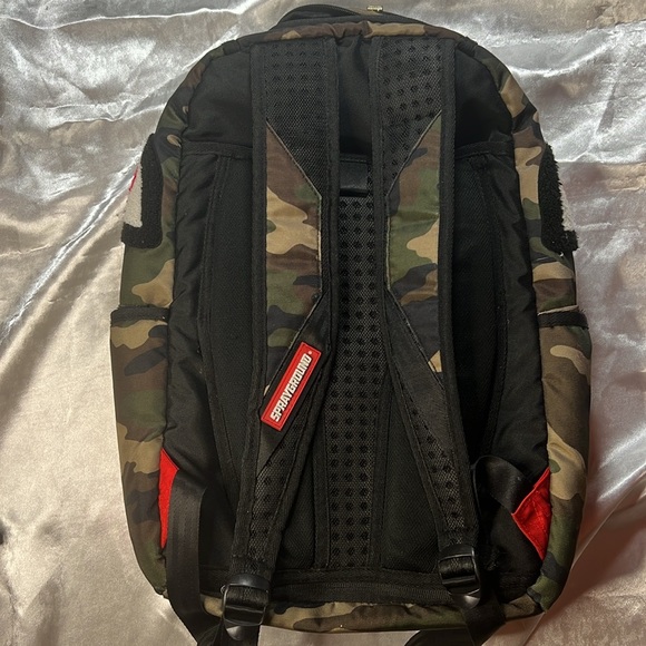 Sprayground Chenille Rainbow Shark Backpack - Picture 12 of 17